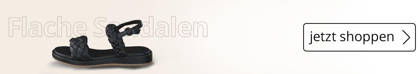 Neue flache Sandalen günstig online shoppen bei Siemes Schuhcenter
